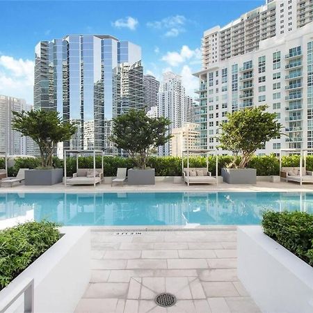 Lovely Upscale Condo Gorgeous View 2Bd 2Bath In Brickell 마이애미 외부 사진